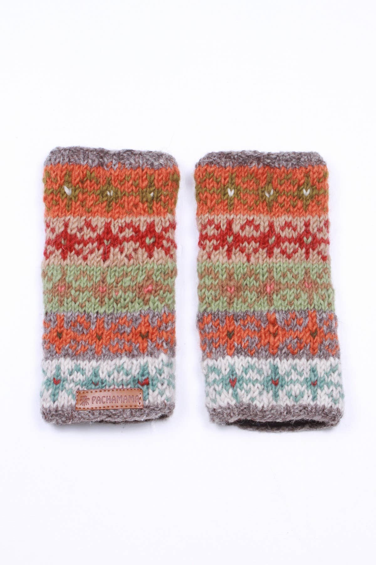 Oban Soft Autumnal Fair Isle Handwarmers One