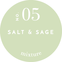 Salt & Sage - 10oz Mixture Candle