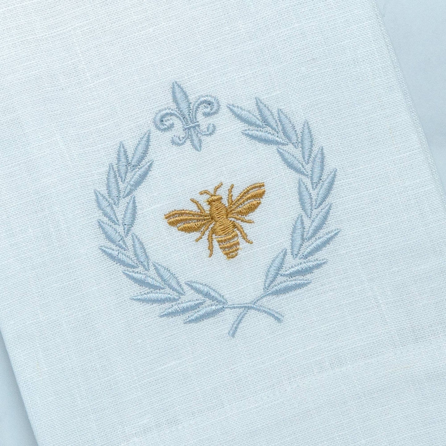 Italian Bee Linen Towel