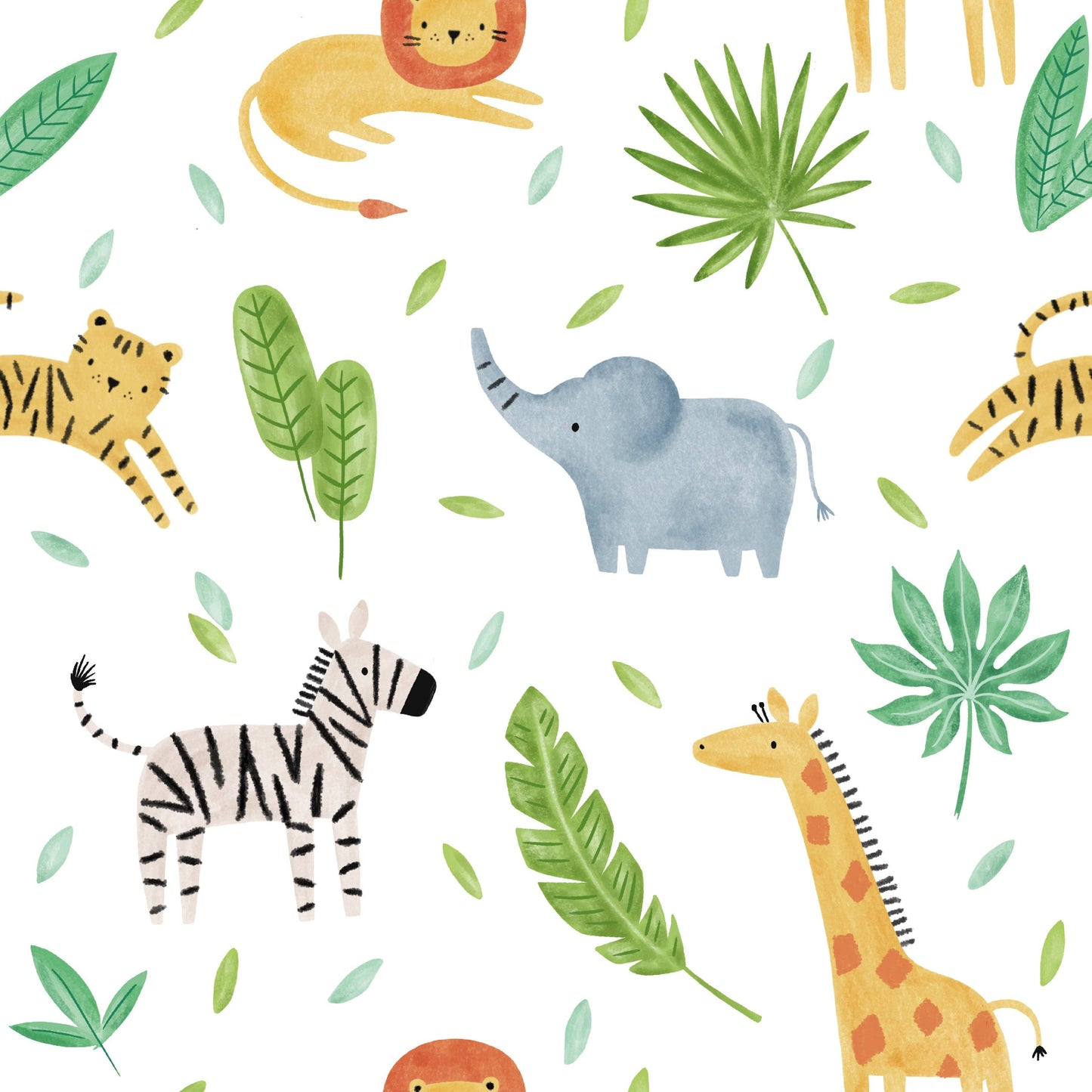 Jungle Bucket Hat: 6-12 months