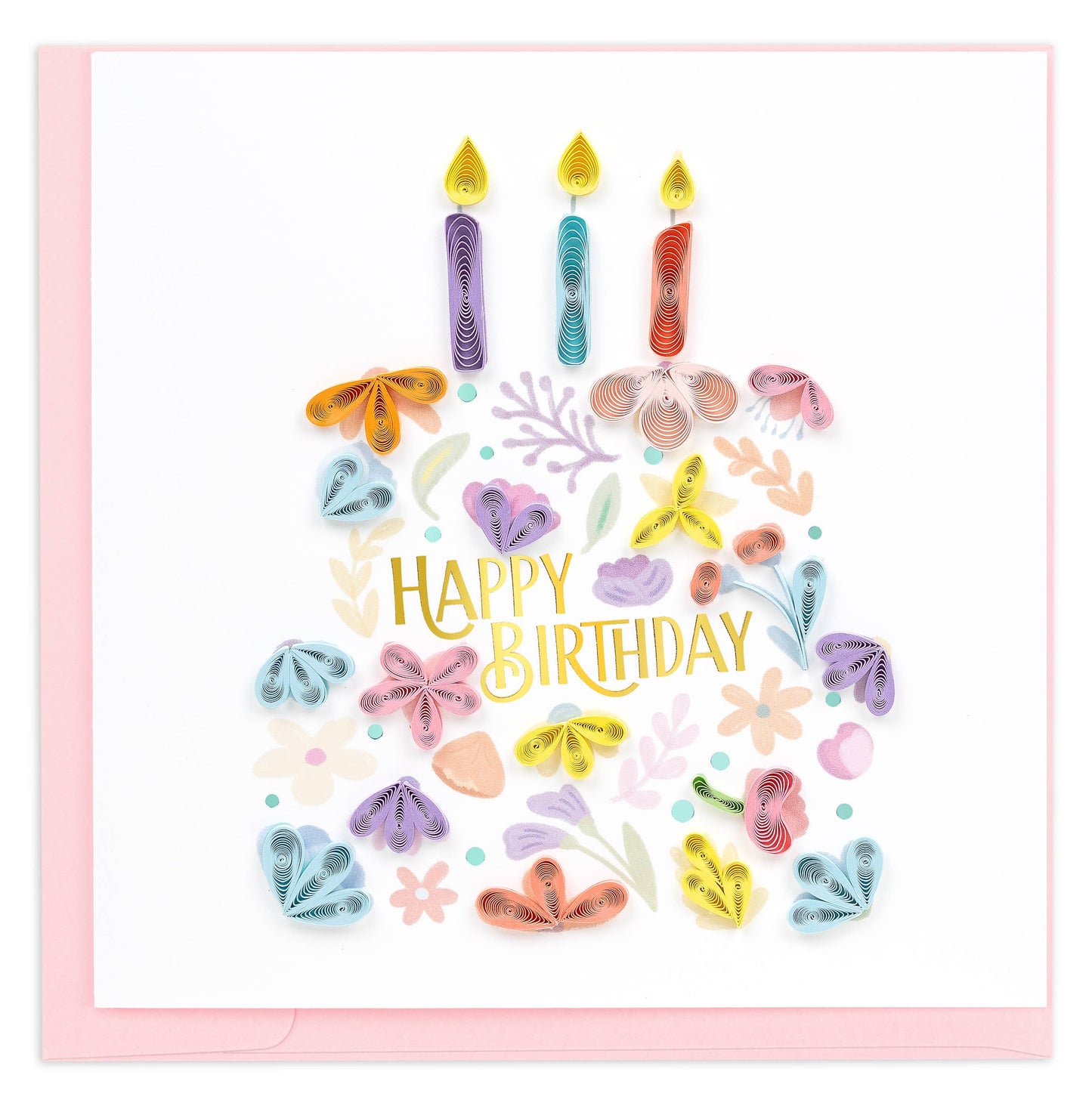 Floral Birthday Cake