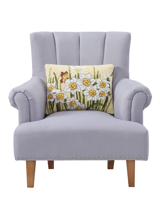 Paper Whites Hook Pillow