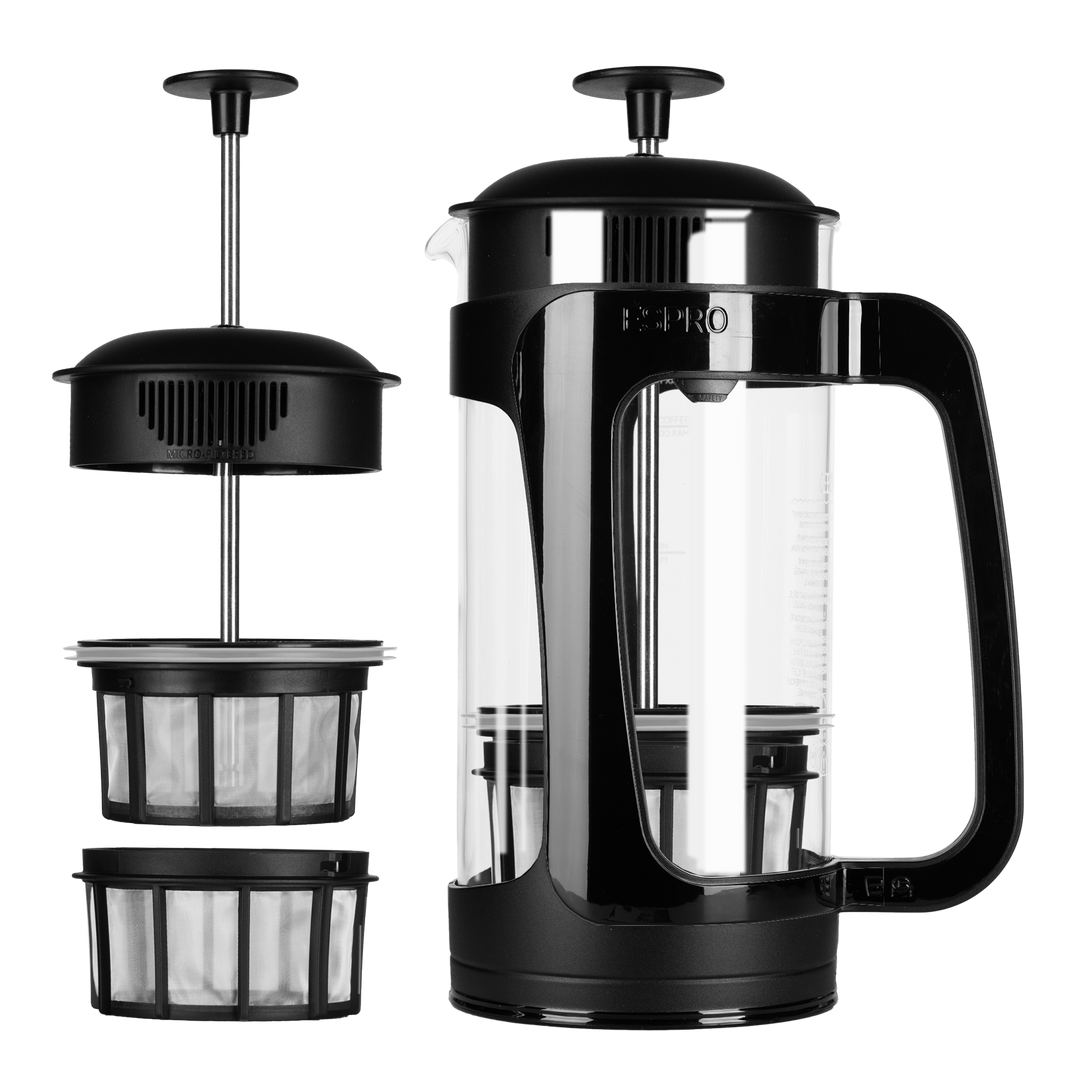 French Press P3 Black / 18 oz