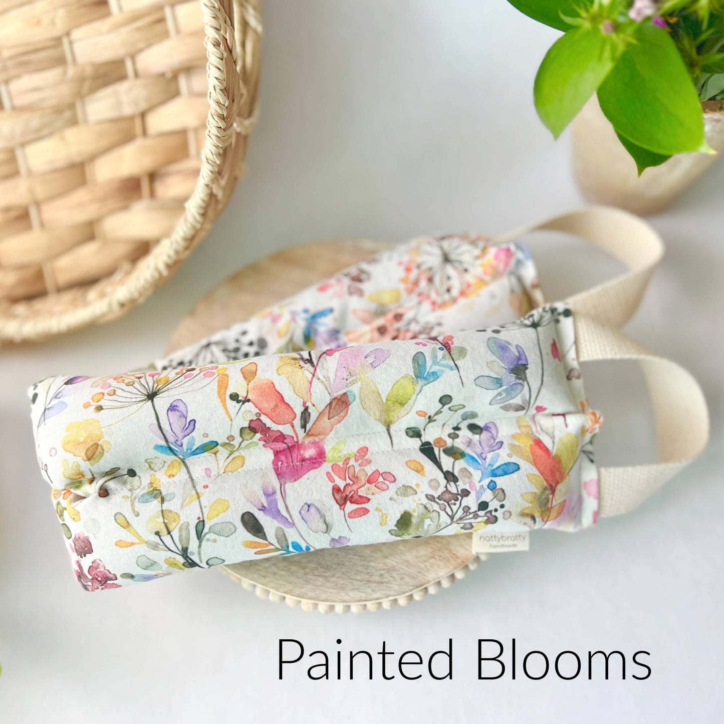 Neck Wrap : Painted Blooms (Scented) / With Handles