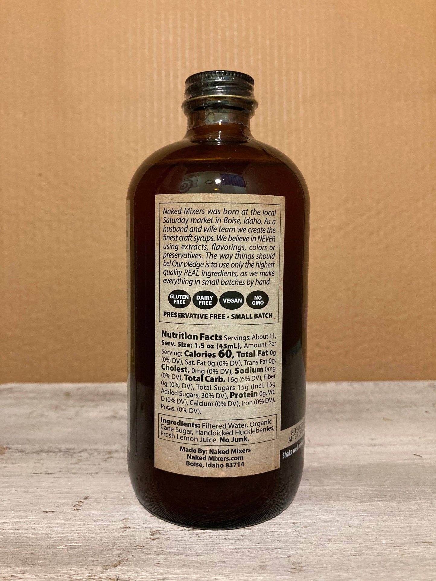 Wild Huckleberry Lemon Drop