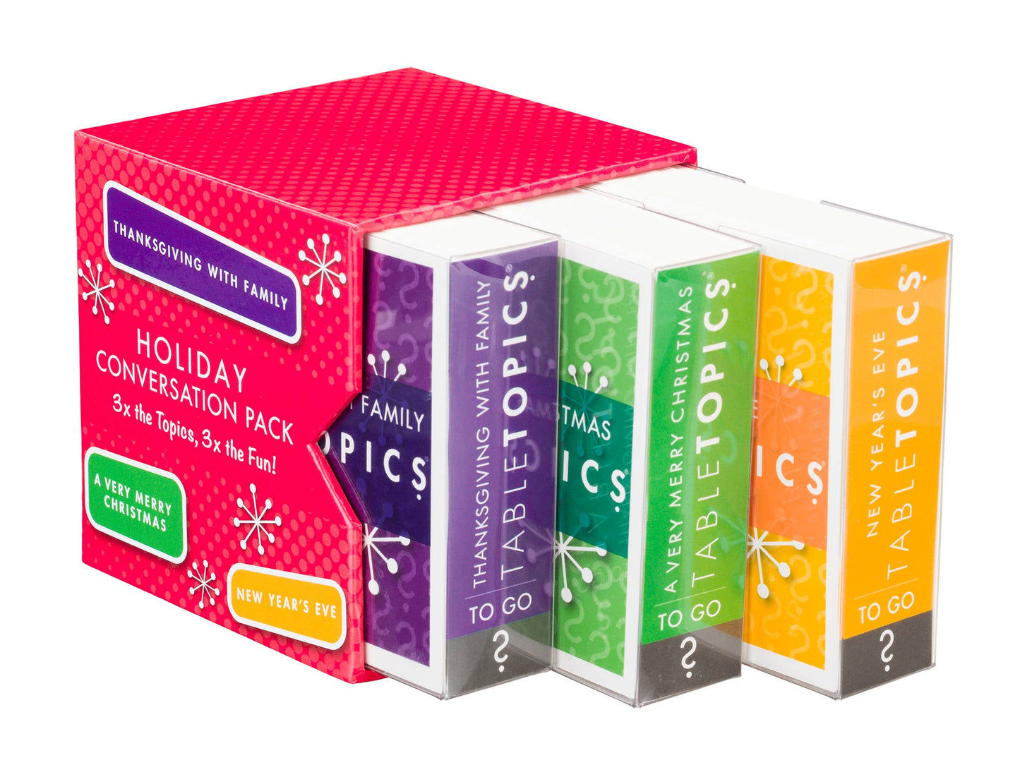 HOLIDAY CONVERSATION PACK - Thanksgiving, Christmas, NewYear