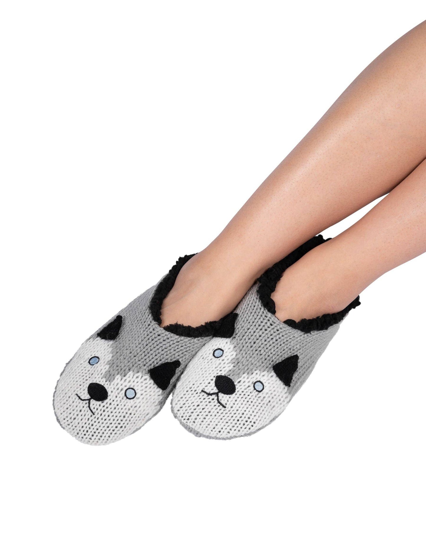 Plush Critter Ankle Slipper: Moose (Fungi) / S/M (5-7)