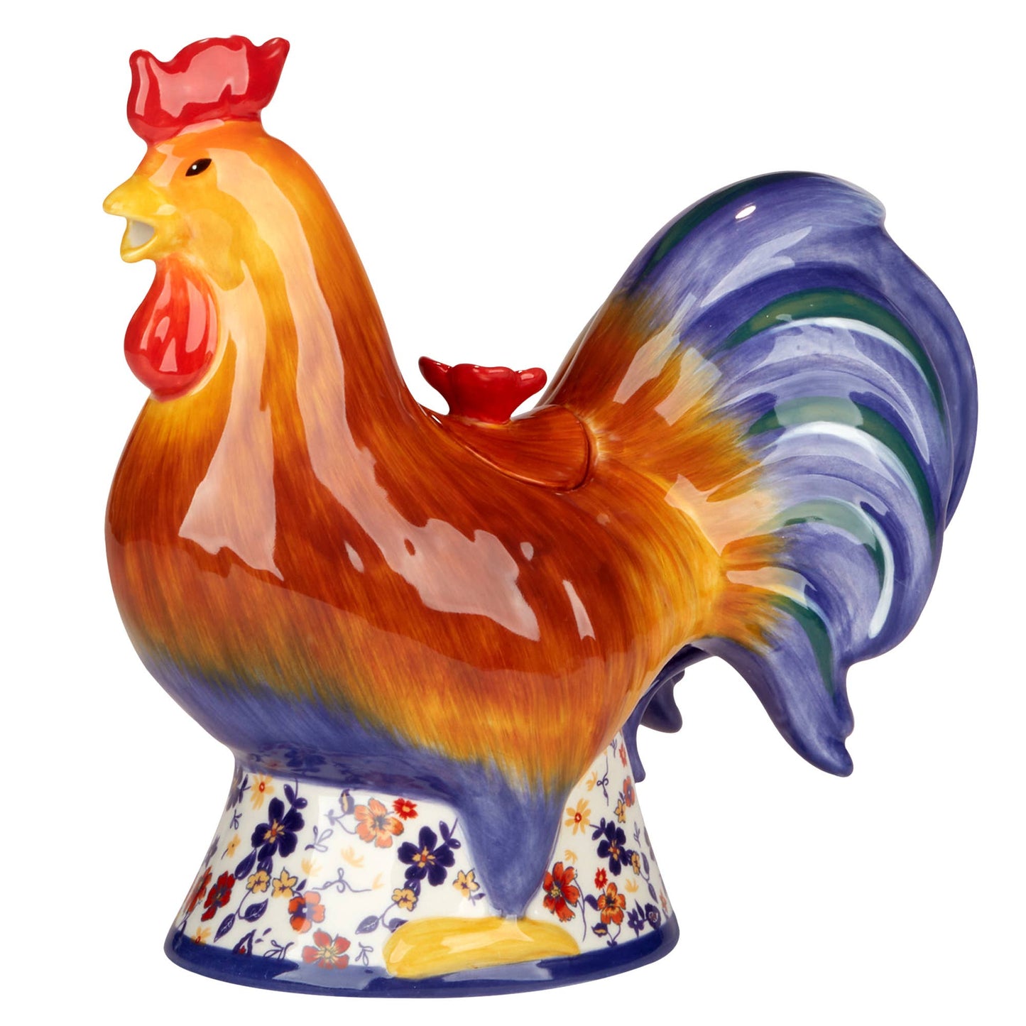 Morning Rooster 3-D Rooster Teapot 24 oz.
