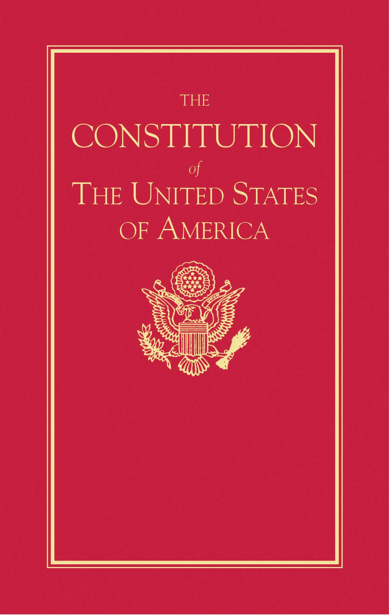 Constitution of the United States (Red Cover)