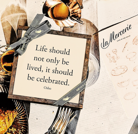 Life Should Not Only Be Copper & Glass Coaster