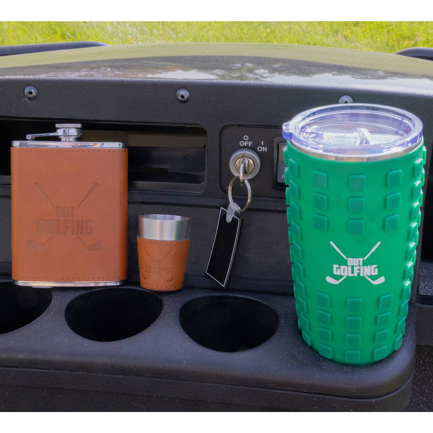 Out Golfing Flask
