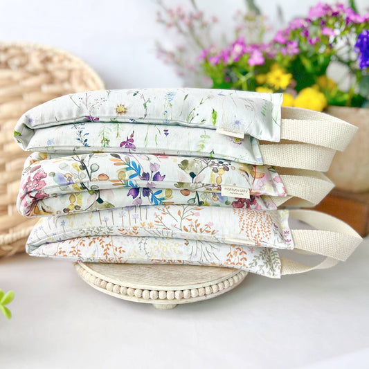 Neck Wrap : Pressed Flowers (Scented) / With Handles
