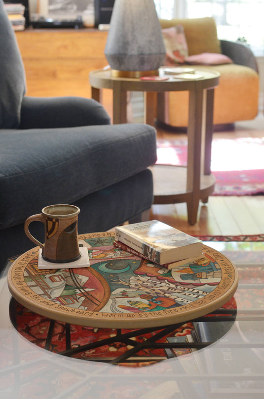 "First Tracks" Limited Edition Lazy Susan