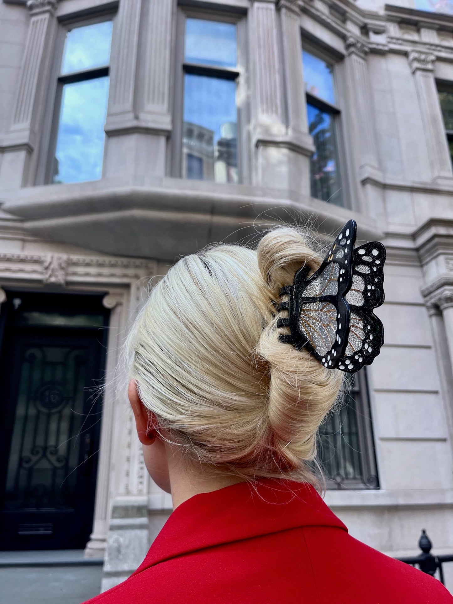 Monarch Butterfly Claw Clip: Multi Tortoise