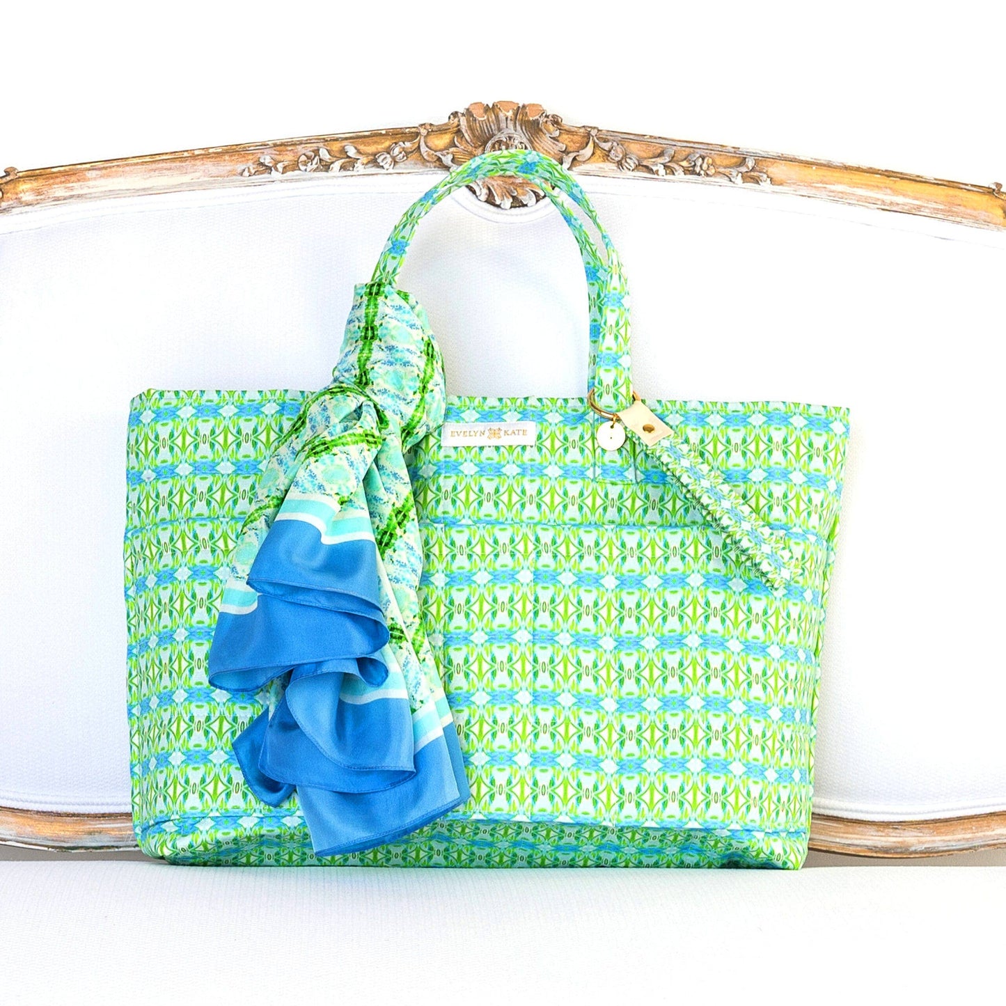 Georgia Mirror Quilted Tote Bag