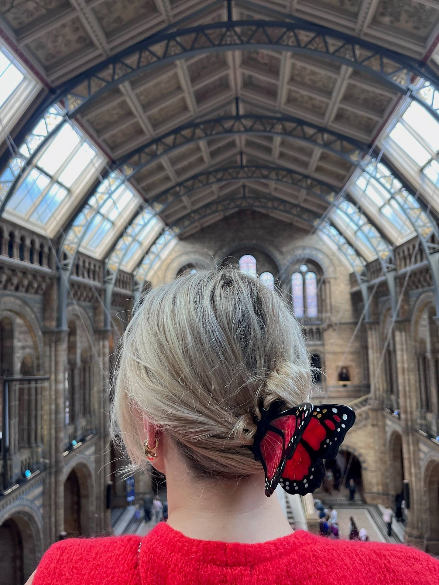 Monarch Butterfly Claw Clip: Multi Tortoise