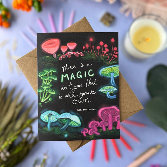 There Is A Magic About You Card