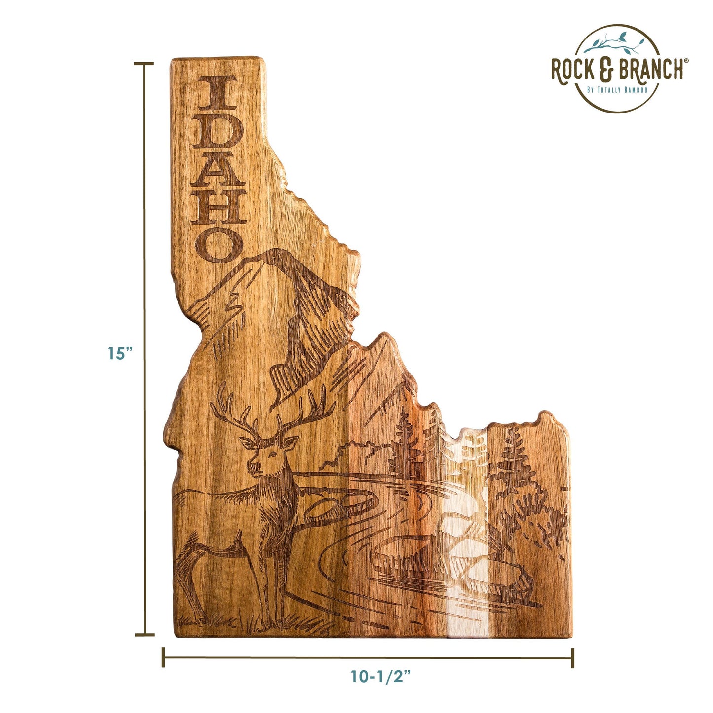 Rock & Branch® Origins Series Idaho Serving Board