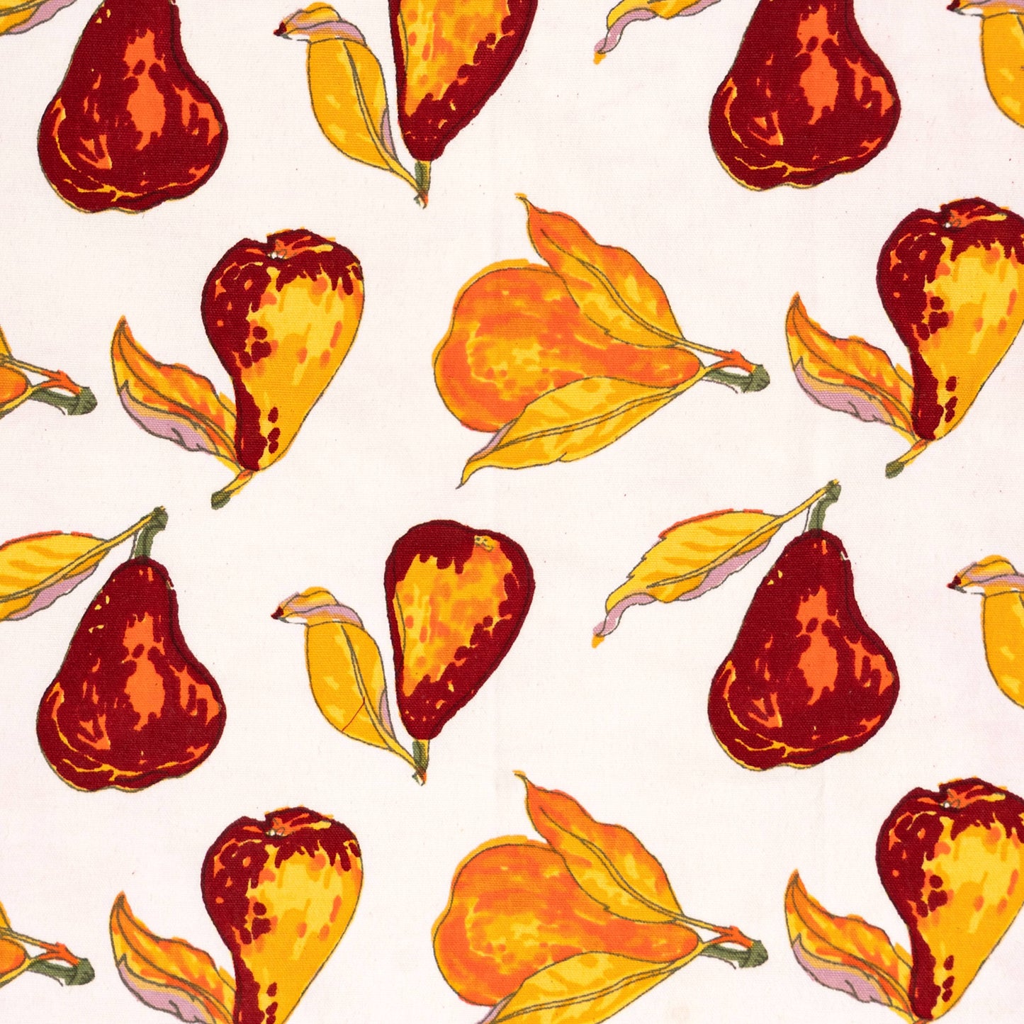 Orchard Pear Burgundy Table Runners: 16" x 72"