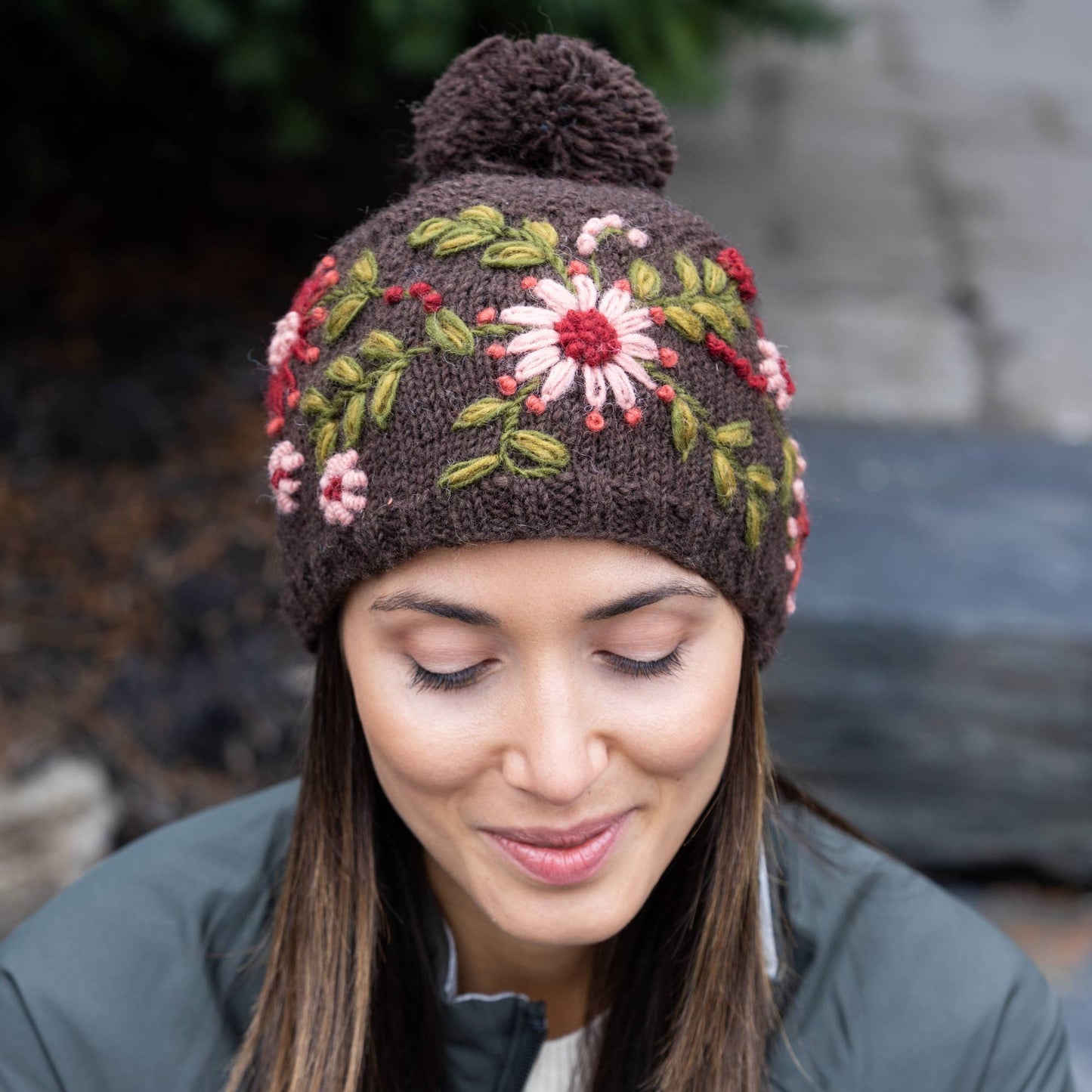Olivia Beanie - Brown