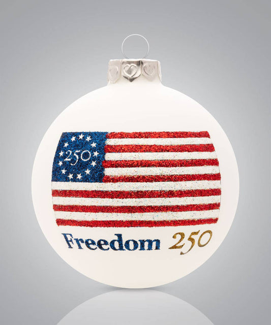 Freedom 250 Flag Ornament