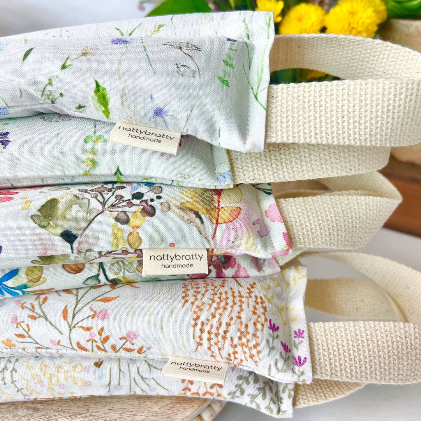 Neck Wrap : Painted Blooms (Scented) / With Handles