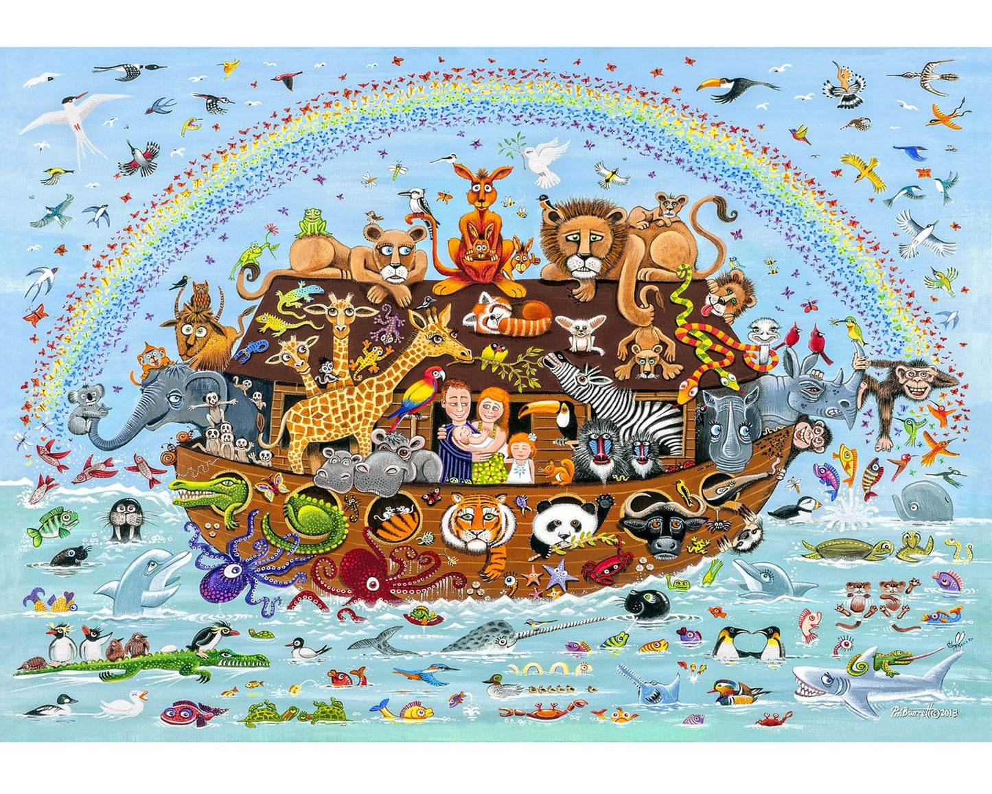 Noah's Ark Wooden Puzzle