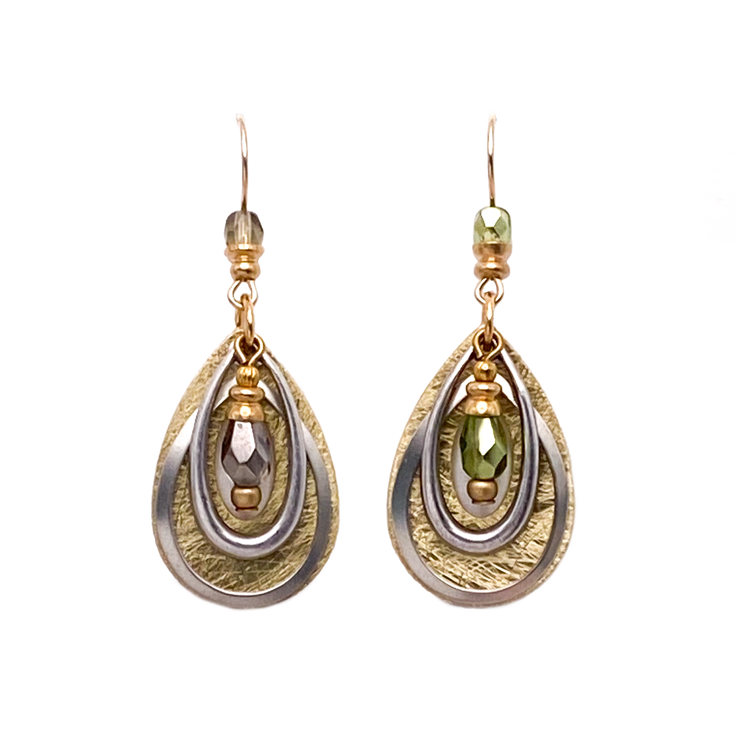 Oval Blessings: Crystal / Two Tone / Fish-hook