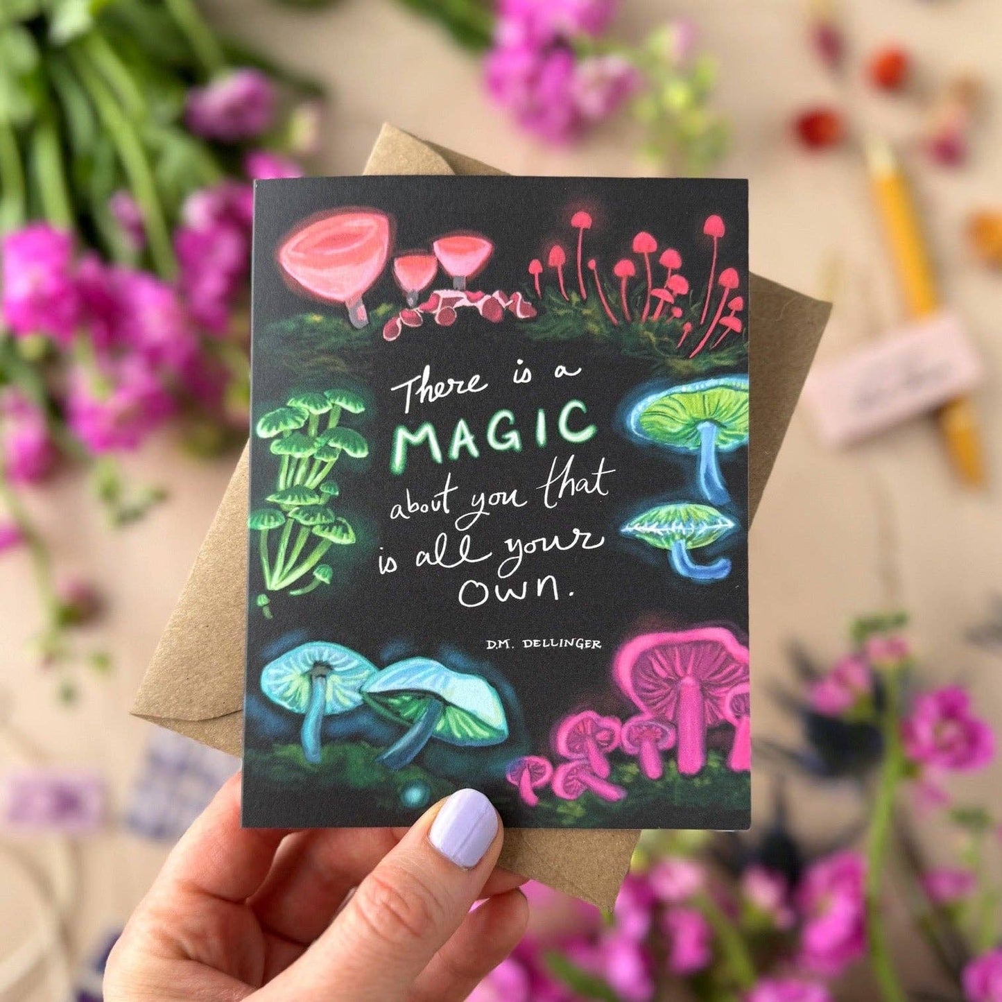 There Is A Magic About You Card