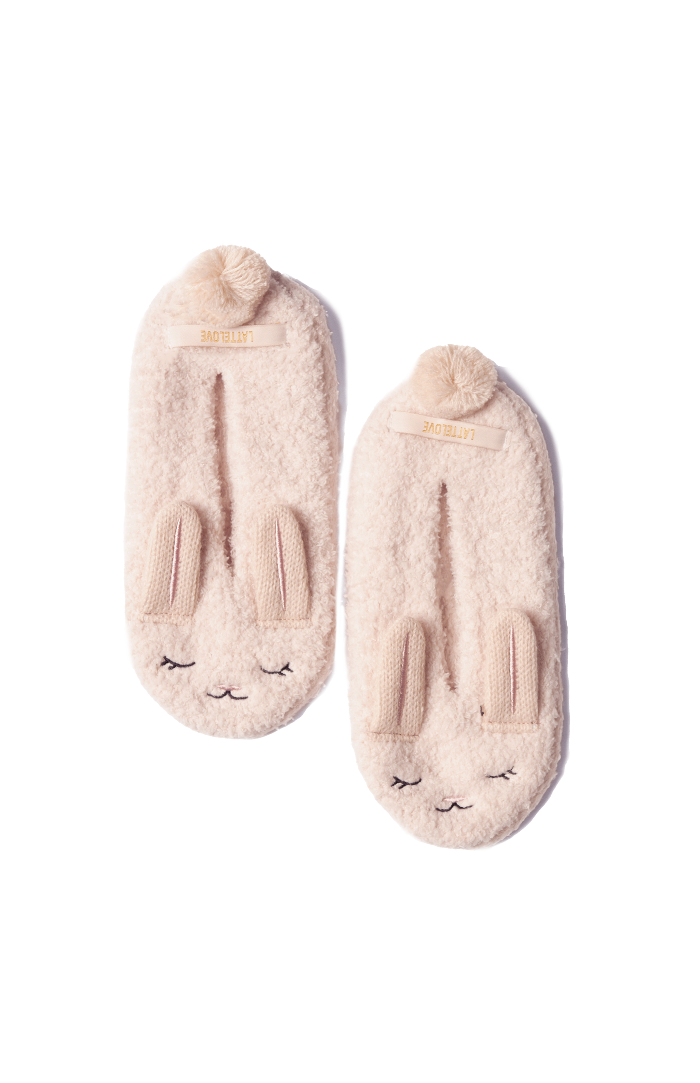 Bunny Slipper: "5-7"(S/M) / Cream