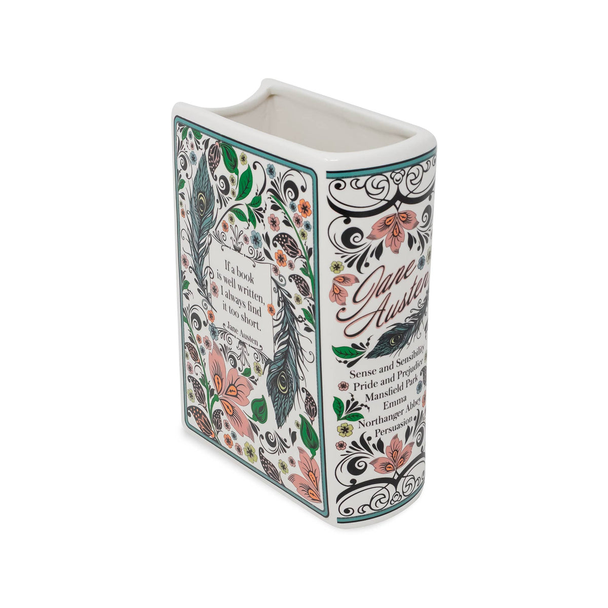 Large Book Vase - Jane Austen Collection