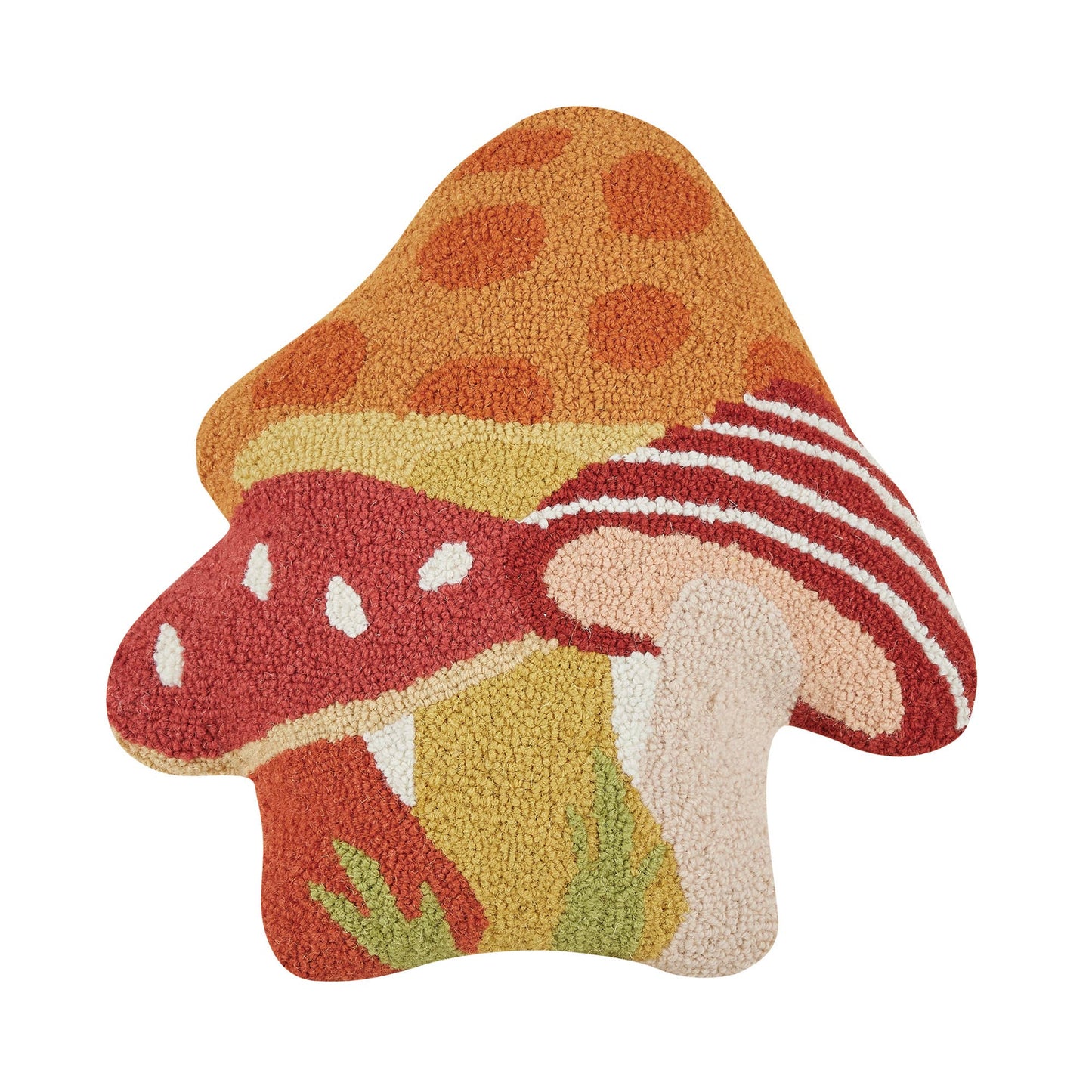 Mushrooms Shaped Hook Pillow