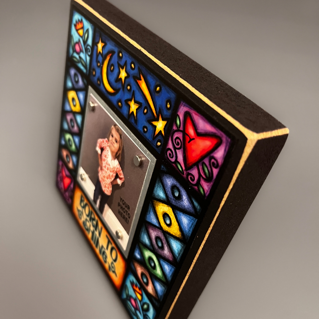 Born To Shine Picture Frame