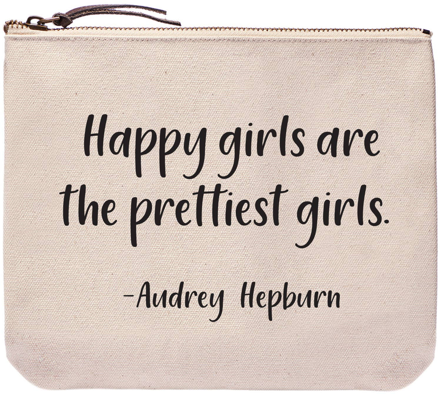 Happy girls are the prettiest girls | Audrey Hepburn | bags