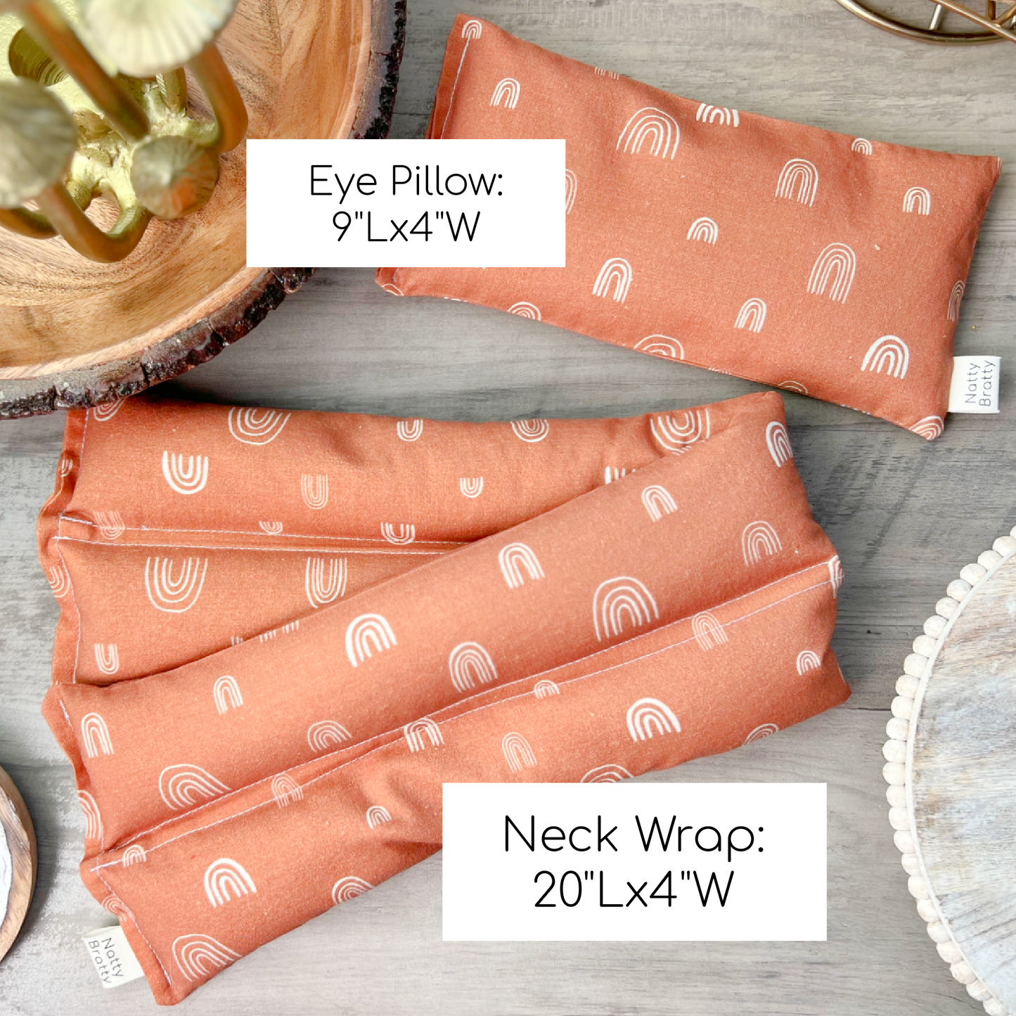 Neck Wrap : Painted Blooms (Scented) / With Handles