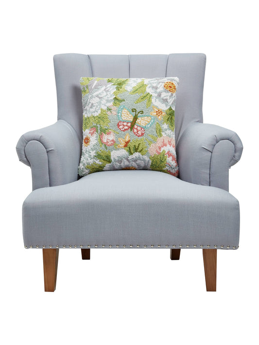Garden Party Butterfly Hook Pillow