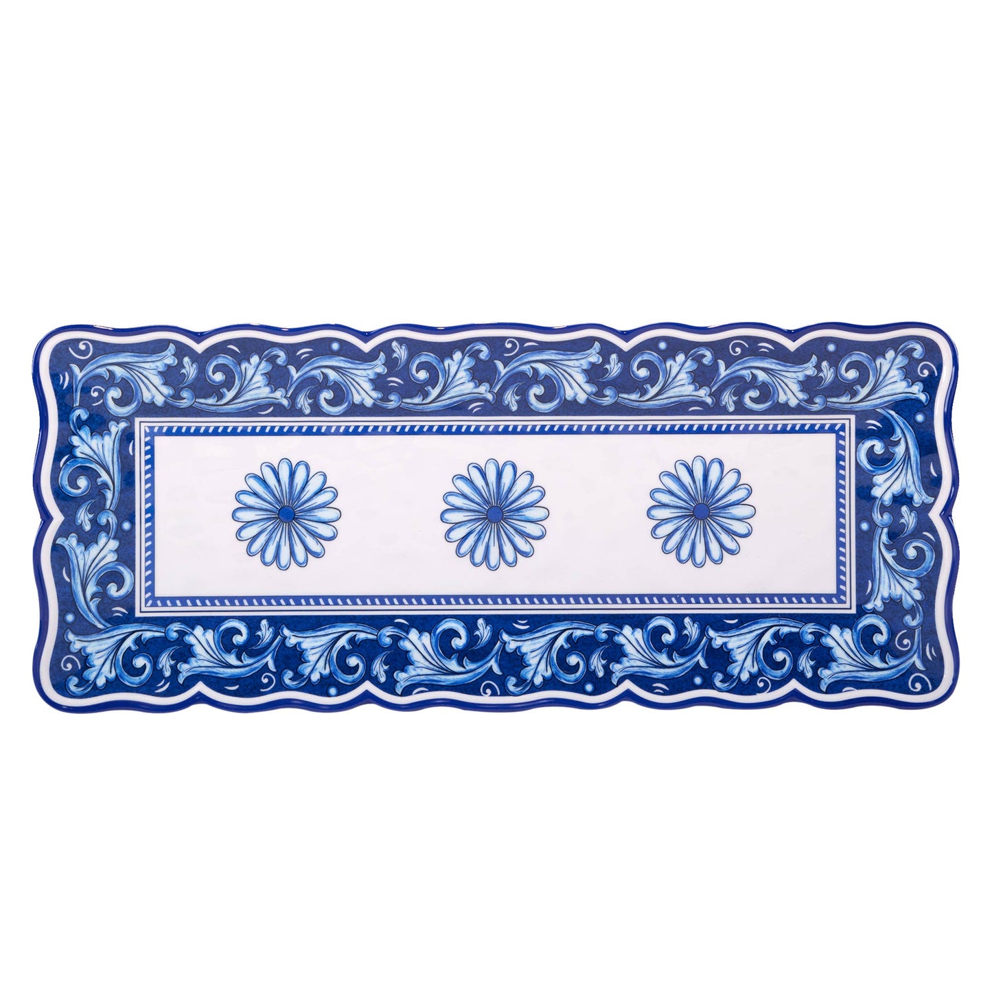 Veranda 100% Melamine Rectangular Platter 19in x 8in