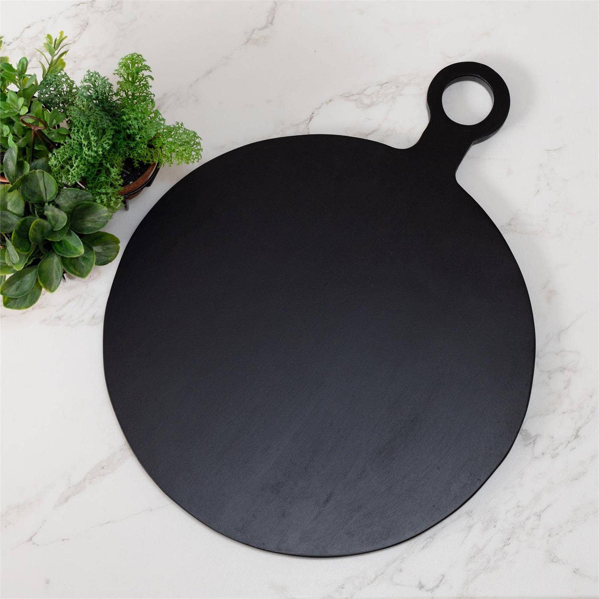 Serving Board - Black, Round