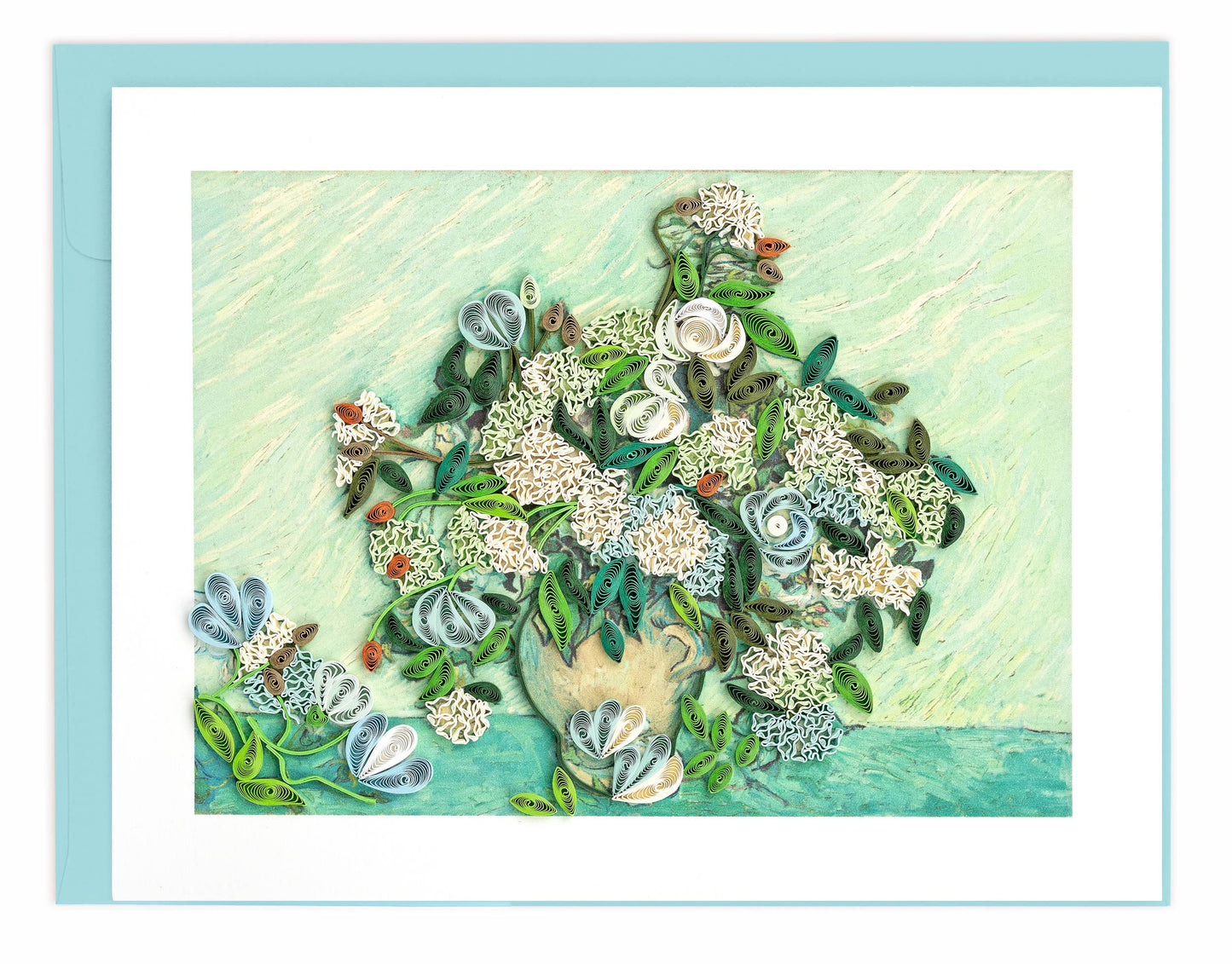 Artist Series – Quilled Roses, van Gogh