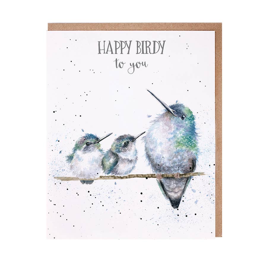Happy Birdy Single Card
