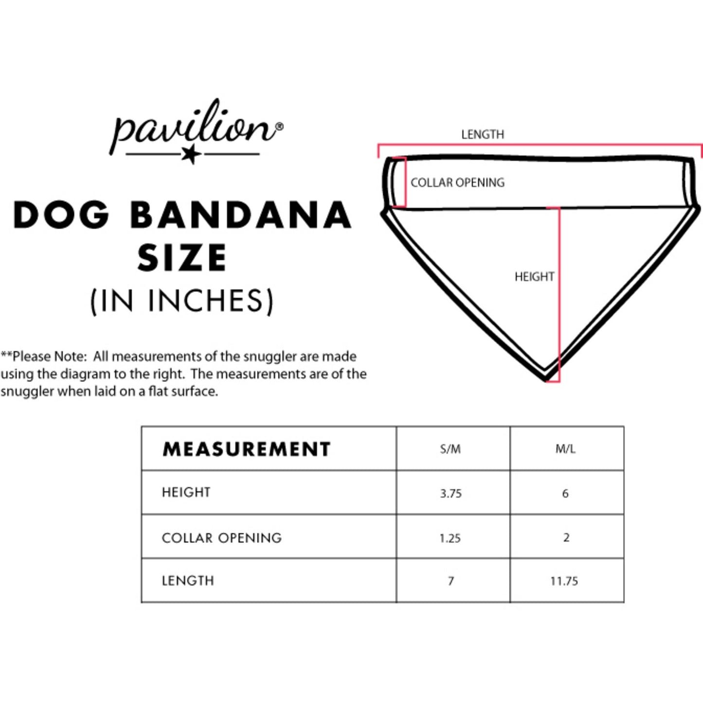 Lake Dog - 12" x 8" Canvas Slip on Pet Bandana: 12" x 8" Medium-Large