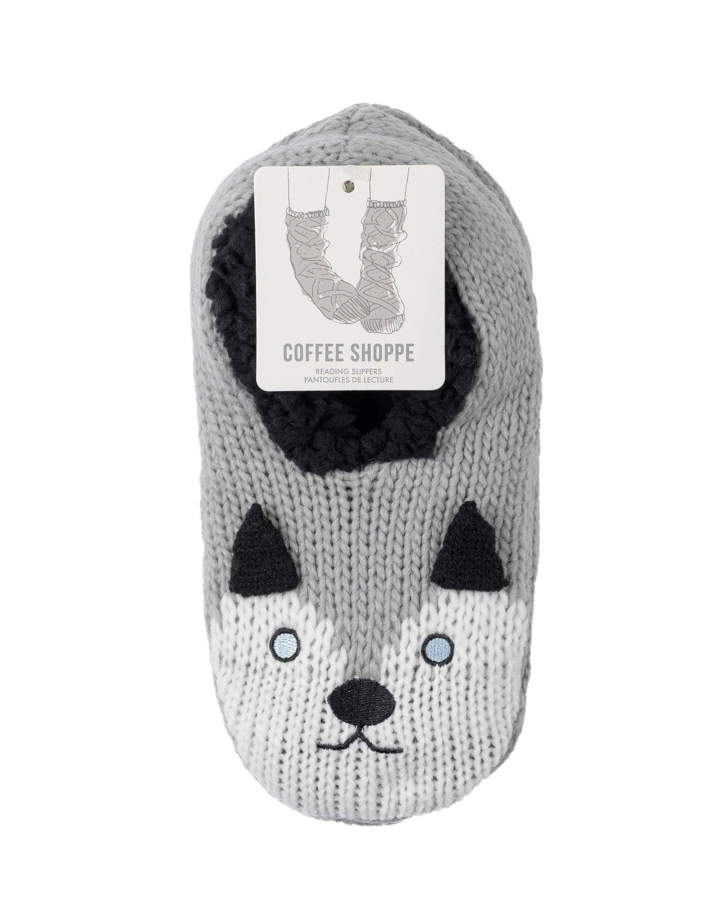 Plush Critter Ankle Slipper: Moose (Fungi) / S/M (5-7)