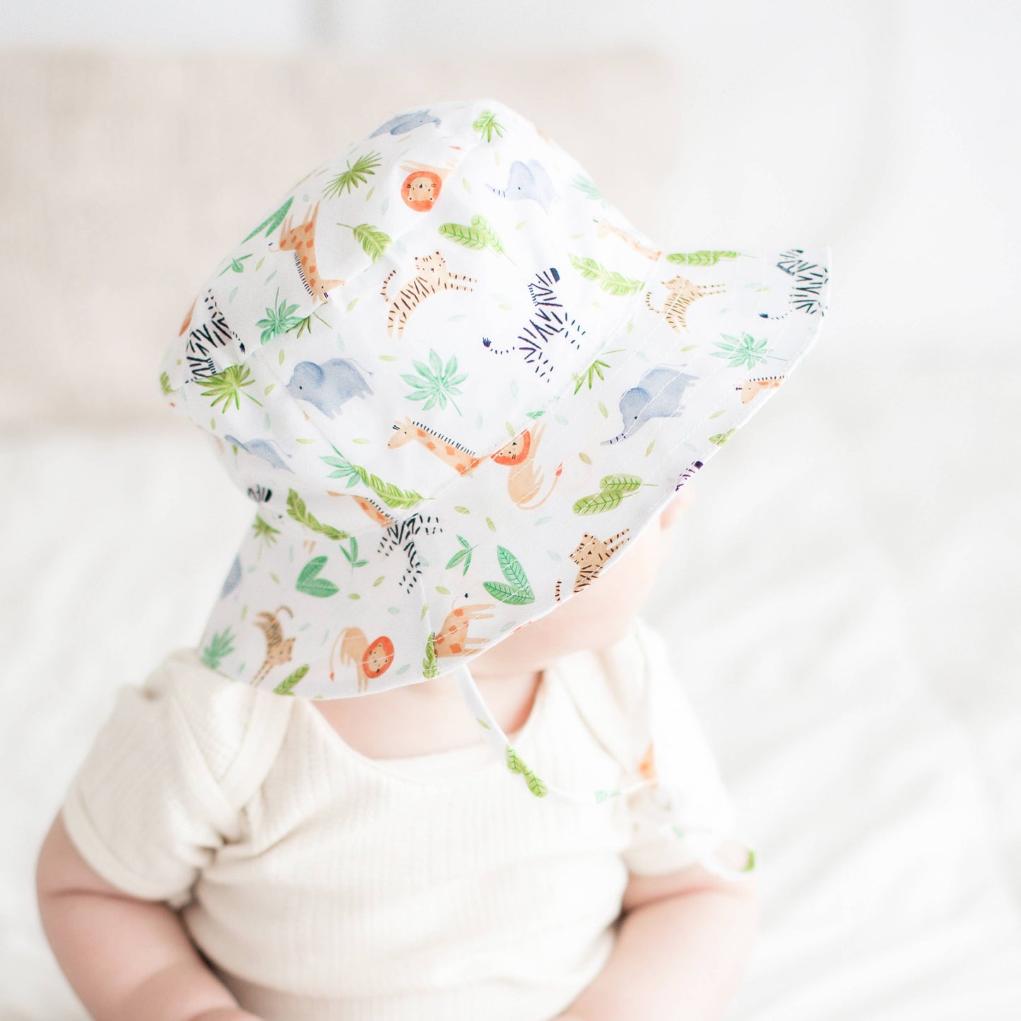 Jungle Bucket Hat: 12-24 months