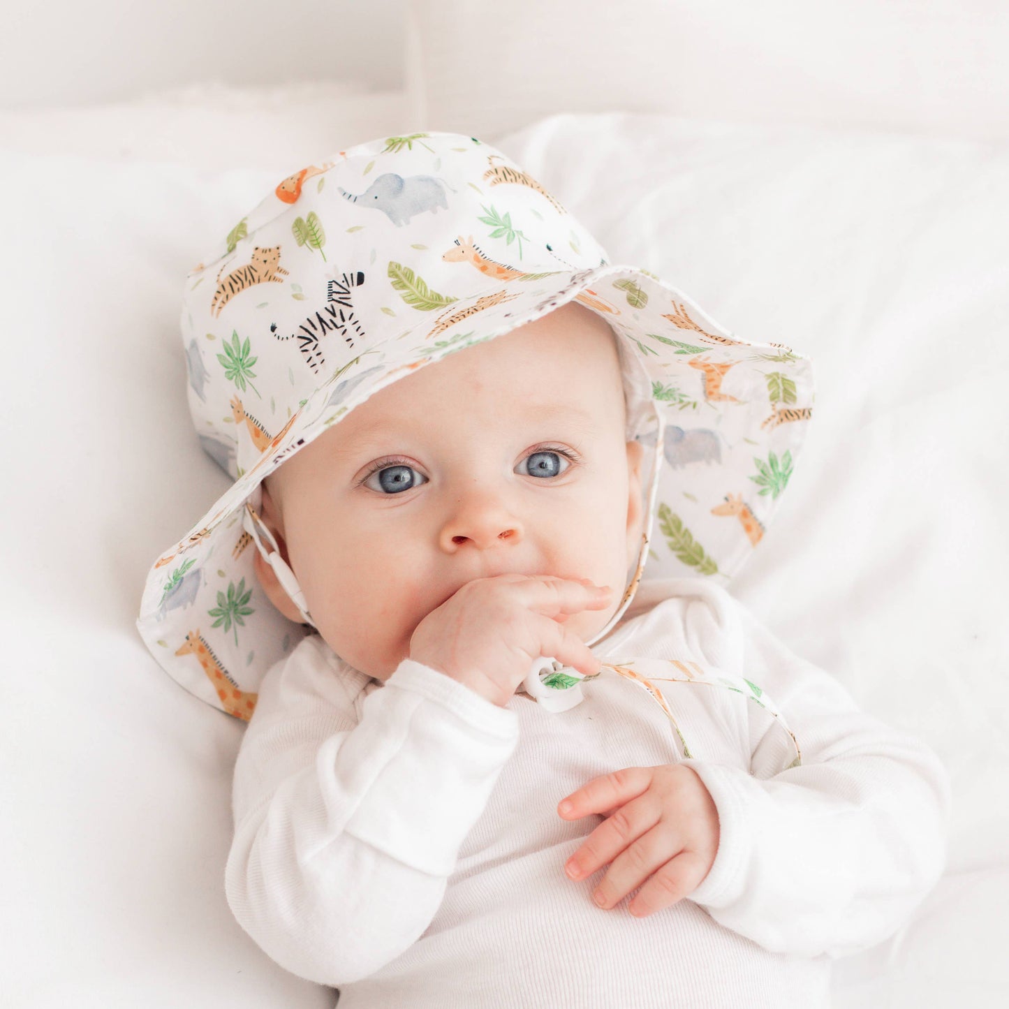 Jungle Bucket Hat: 6-12 months