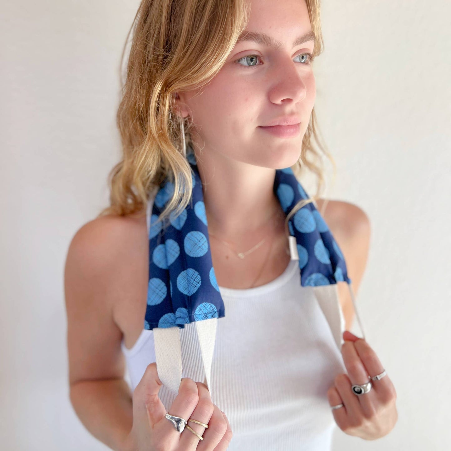 Neck Wrap : Painted Blooms (Scented) / With Handles
