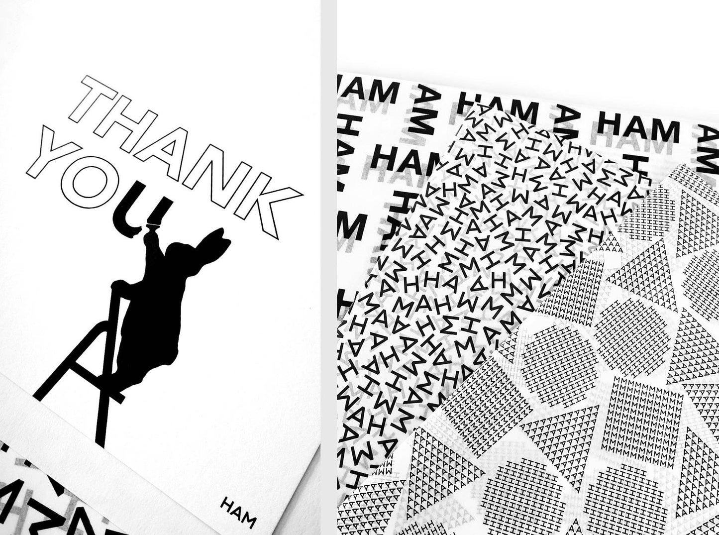 Ski Jumping Rabbit Card