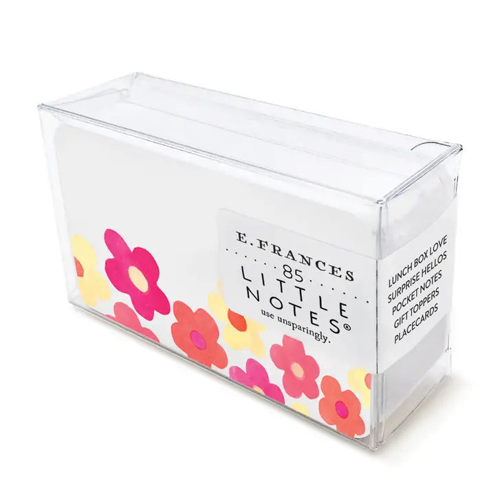 Retro Flowers Little Notes