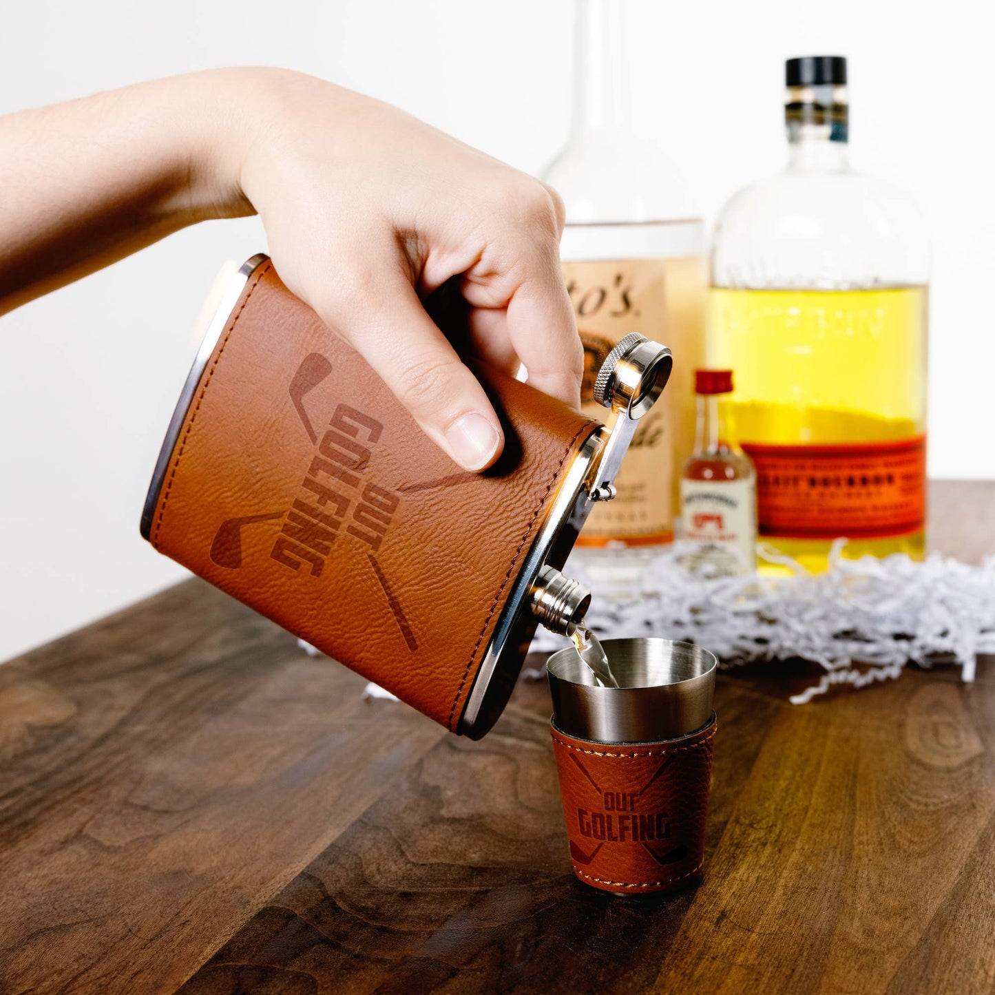 Out Golfing Flask