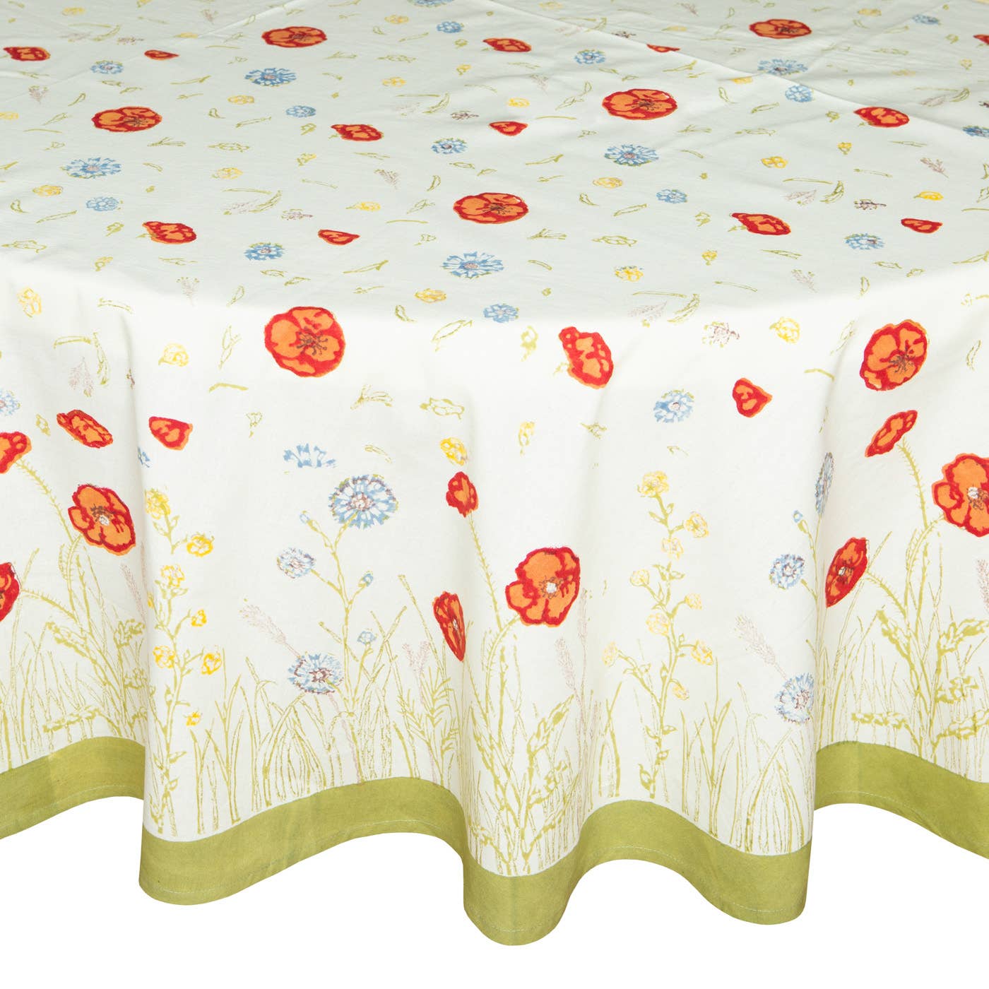 Springfields Multi | French Tablecloths: 59" x 59"