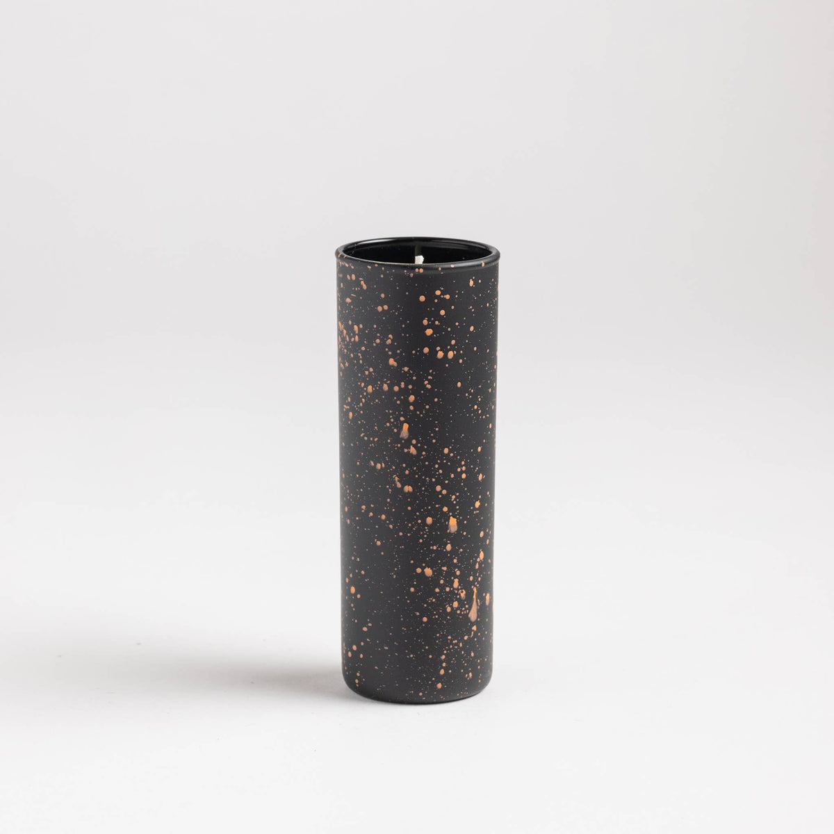 Fall Speckled Black & Orange 2oz Votive Candle